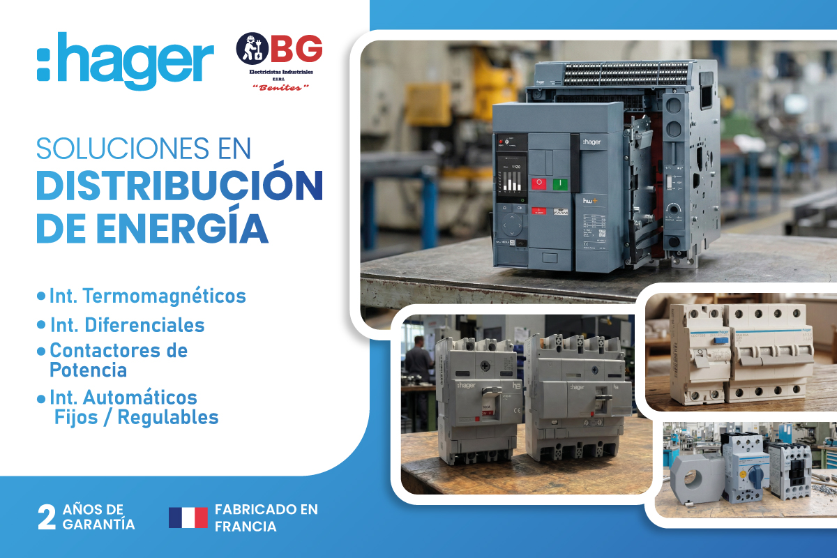 Tienda de materiales eléctricos Banner Para WEB HAGER BG